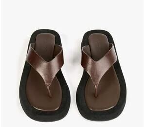 Tony Bianco Women's Black Ives Choc Vintage Casual Sandal